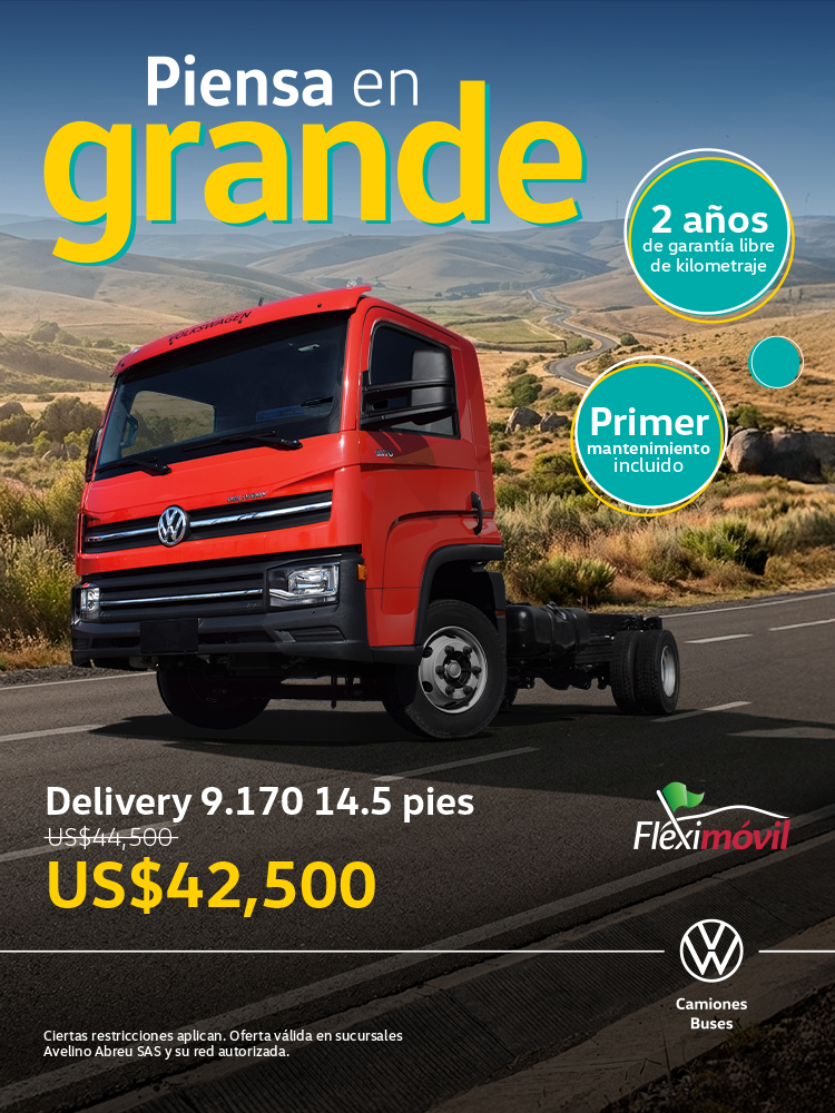 VOLKSWAGEN CAMIONES Arte de Landing - pre-feria BHD